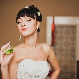 Свадебный макияж и прическа