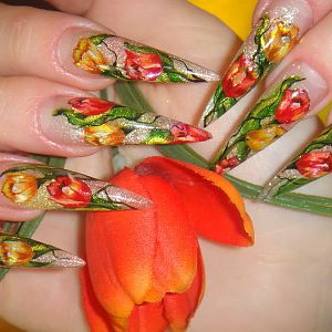 Живописные тюльпаны