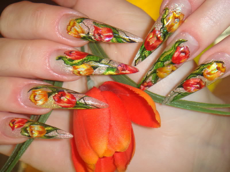 Живописные тюльпаны